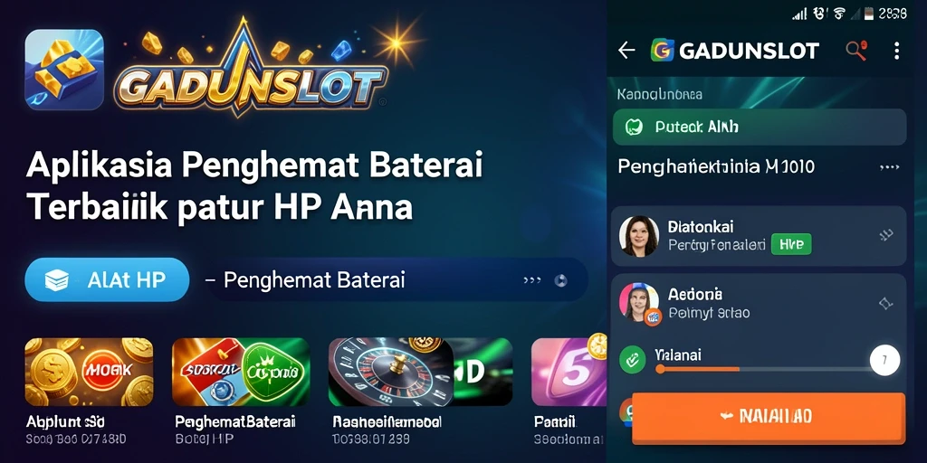 Antarmuka GADUNSLOT yang sederhana dan fungsional.
