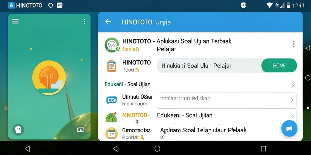 Tampilan antarmuka aplikasi HINOTOTO yang ramah pengguna.