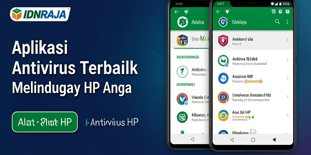 Antarmuka pengguna IDNRAJA yang intuitif dan mudah dinavigasi.