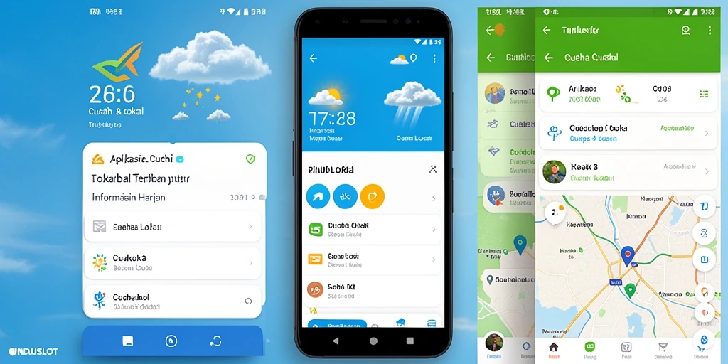 Tampilan antarmuka RINDUSLOT yang informatif dan user-friendly.