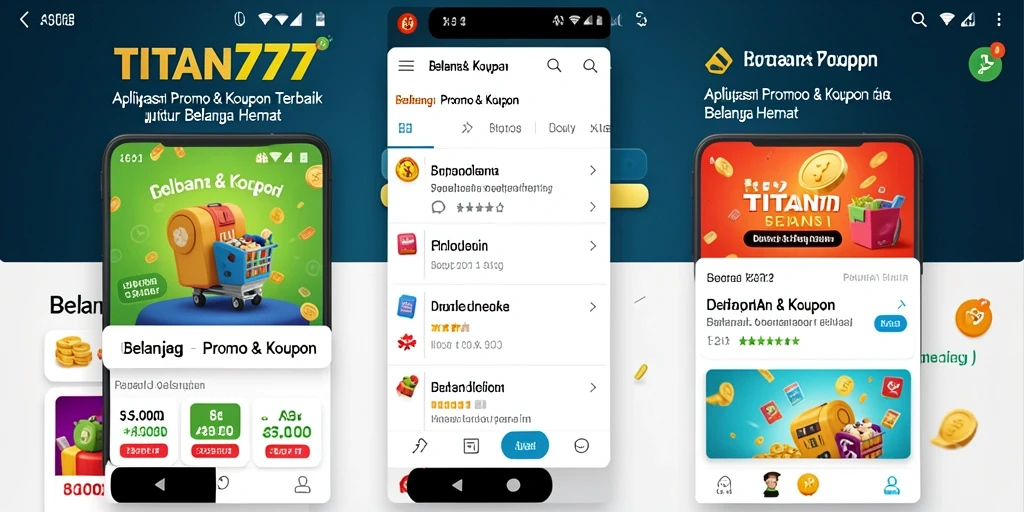 Tampilan antarmuka TITAN777 dengan informasi promo menarik.