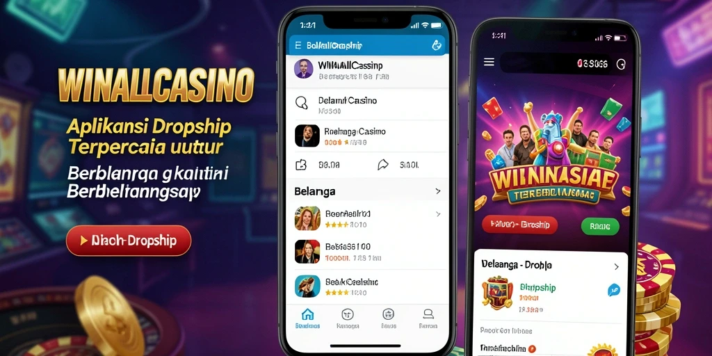 Antarmuka pengguna WINALLCASINO yang sederhana dan menarik untuk berbelanja.