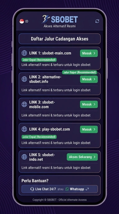 Link Alternatif Aman untuk Akses sbobet