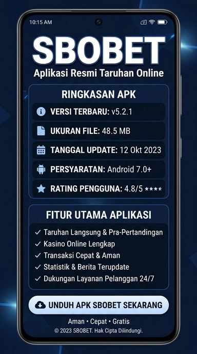 Panduan Unduh dan Instal APK sbobet untuk Android