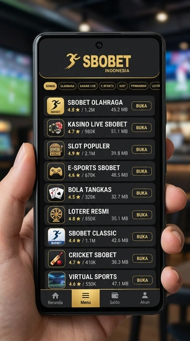 sbobet – Indeks Aplikasi Populer & Kanal Uji Terpercaya di Indonesia